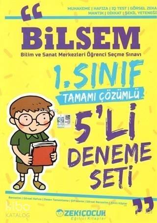 Örnek Akademi Yayınları Zeki Çocuk 1. Sınıf Bilsem 5 li Deneme Seti Örnek Akademi - 1