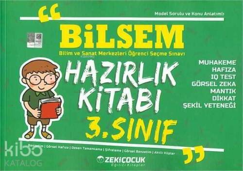 Örnek Akademi Yayınları Zeki Çocuk 3. Sınıf Bilsem Hazırlık Kitabı Örnek Akademi - 1