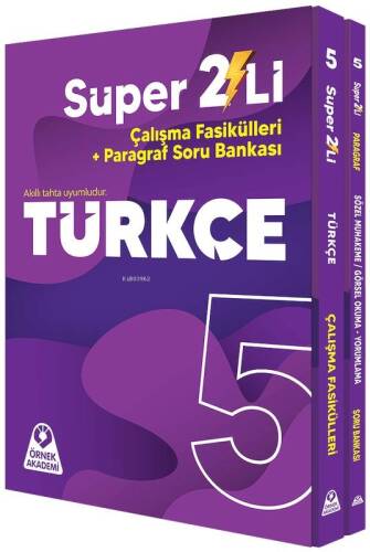 Örnek Akademisi 5. Sınıf Süper İkili Türkçe Seti - 1