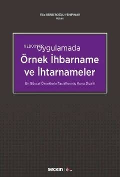 Örnek İhbarname ve İhtarnameler - 1