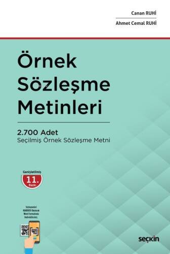 Örnek Sözleşme Metinleri - 1