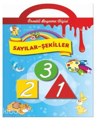 Örnekli Boyama - Sayılar - Şekiller - 1