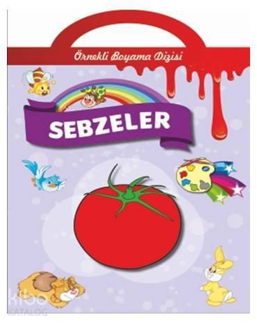 Örnekli Boyama - Sebzeler - 1