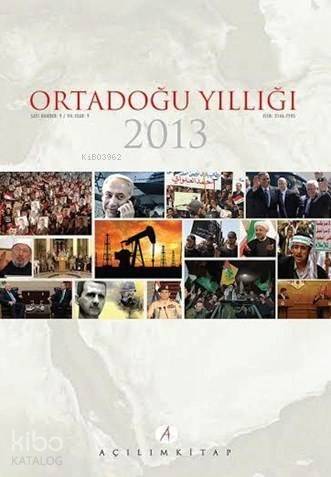 Ortadoğu Yıllığı 2013; Sayı 9 Yıl 9 - 1