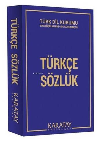 Ortaokul Türkçe Sözlük Mavi - 512 - 1