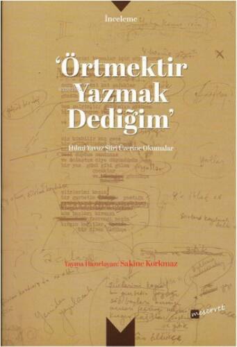 Örtmektir Yazmak Dediğim - 1