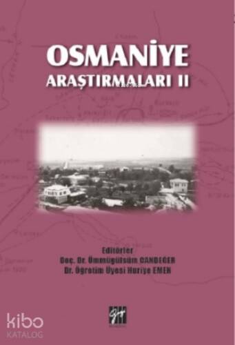 Osmaniye Araştırmaları II - 1