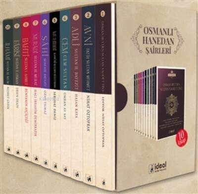 Osmanlı Hanedan Şairleri 10 Kitap Kutulu Set - 1