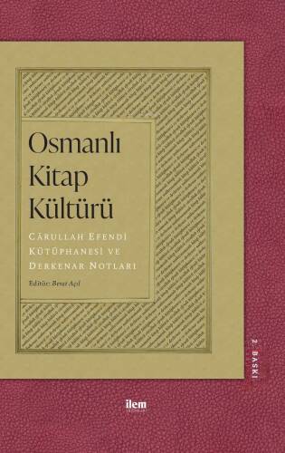 Osmanlı Kitap Kültürü - 1