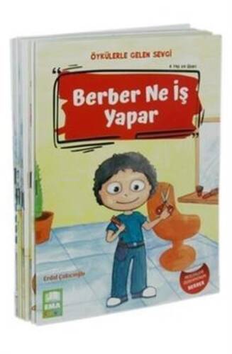 Öykülerle Gelen Sevgi Serisi Seti-6 Yaş ve Üzeri Değerler Eğitimi-10 Kitap Takım - 1