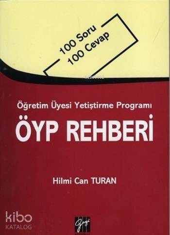 ÖYP Rehberi; Öğretim Üyesi Yetiştirme Programı - 1