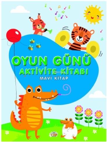 Oyun Günü Aktivite Kitabı Mavi Kitap - 1