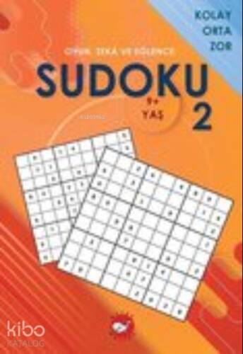 Oyun, Zeka ve Eğlence;Sudoku 2 Kolay, Orta, Zor (9+ Yaş) - 1