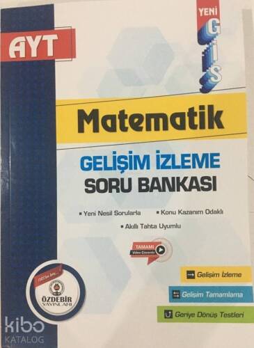 Özdebir AYT Matematik Gis Soru Bankası - 1