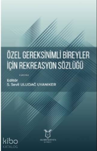 Özel Gereksinimli Bireyler için Rekreasyon Sözlüğü - 1