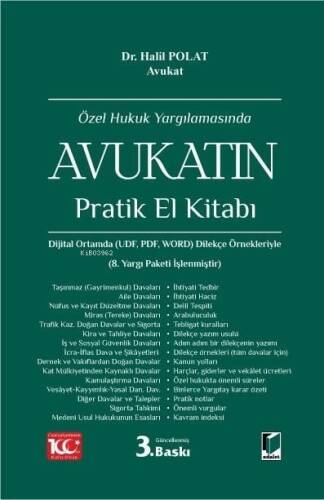 Özel Hukuk Yargılamasında Avukatın Pratik El Kitabı - 1