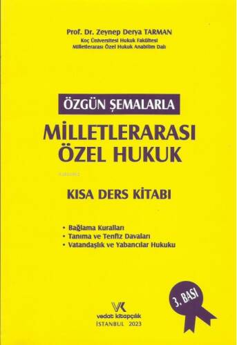 Özgün Şemalarla Milletlerarası Özel Hukuk Kısa Ders Kitabı - 1