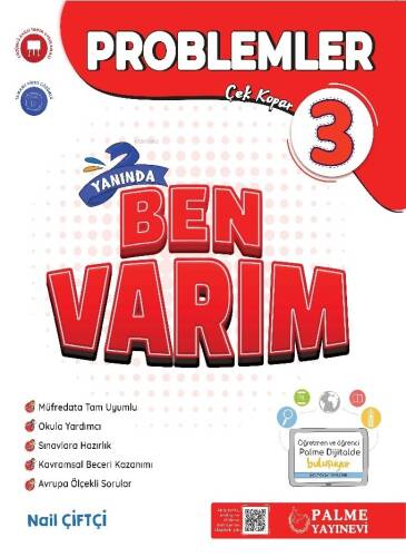 Palme 3.Sınıf Problemler Yanında Ben Varım Soru Kitabı - 1