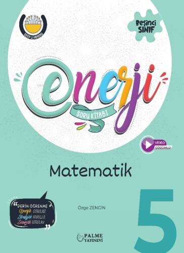 Palme 5.Sınıf Enerji Matematik Soru Kitabı - 1