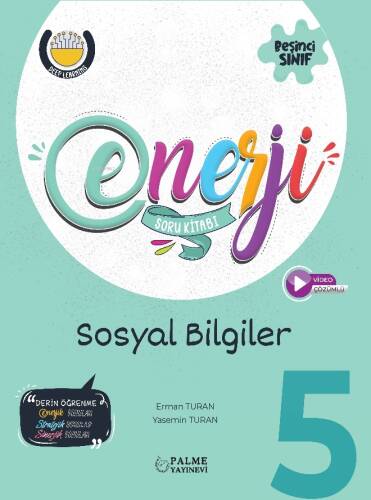 Palme 5.Sınıf Enerji Sosyal Bilgiler Soru Kitabı - 1