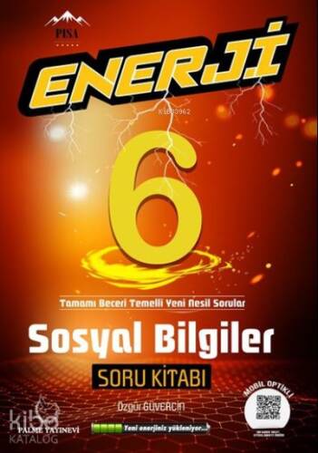 Palme 6.Sınıf Enerji Sosyal Bilimler Soru Kitabı *Yeni* - 1