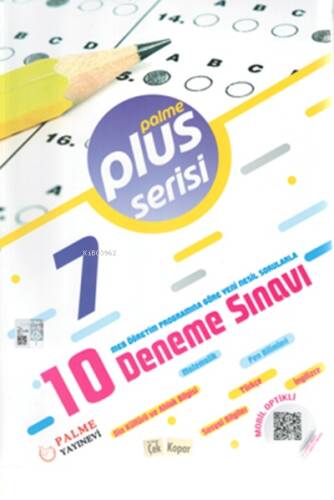 Palme 7.Sınıf Plus 10'Lu Deneme Sınavı - 1