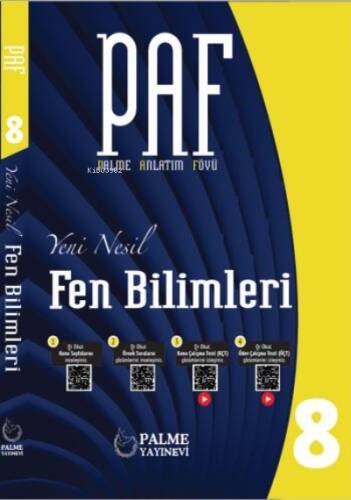 Palme Paf 8.Sınıf Fen Bilimleri Anlatım Föyleri *Kurumsal* - 1