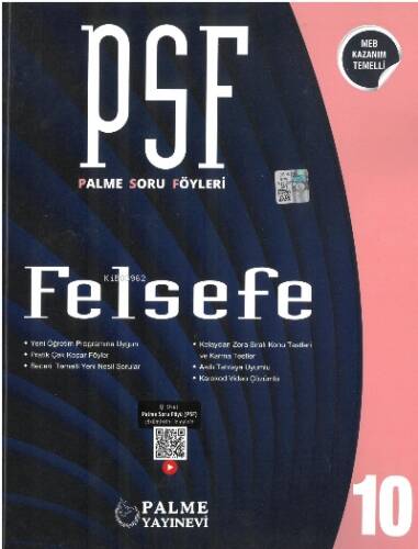 Palme Psf 10.Sınıf Felsefe Soru Föyleri *Kurumsal* - 1