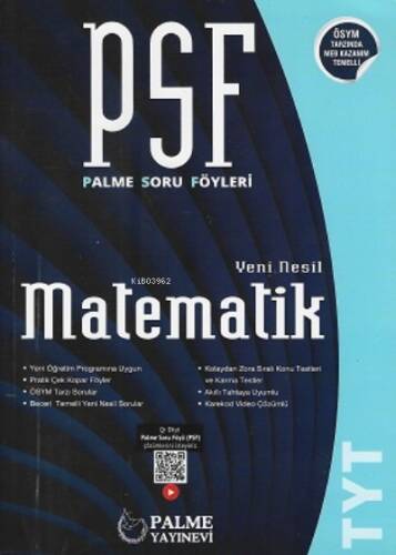 Palme Psf Yks Tyt Matematik Soru Kitabı *Kurumsal* - 1