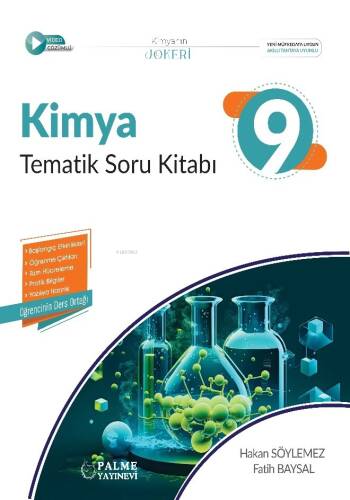 Palme Yayınevi 9. Sınıf Kimya Tematik Soru Kitabı - 1