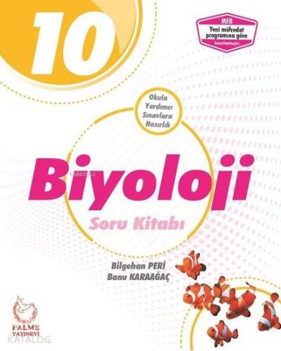 Palme Yayınları 10. Sınıf Biyoloji Soru Kitabı Palme - 1