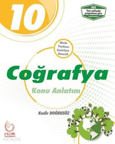 Palme Yayınları 10. Sınıf Coğrafya Konu Anlatım Palme - 1