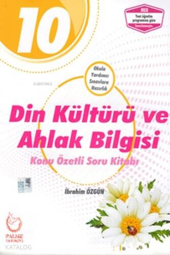 Palme Yayınları 10. Sınıf Din Kültürü ve Ahlak Bilgisi Konu Özetli Soru Bankası Palme - 1