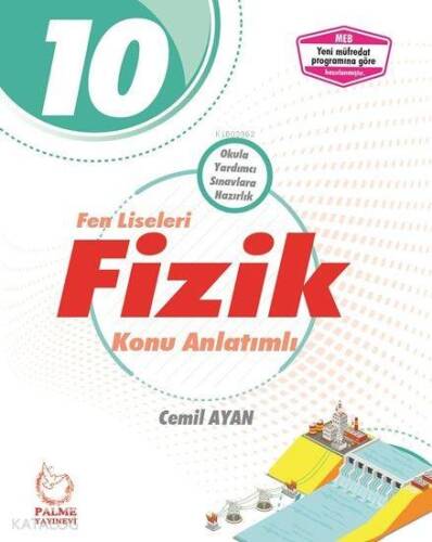 Palme Yayınları 10. Sınıf Fen Liseleri Fizik Konu Anlatımlı Palme - 1