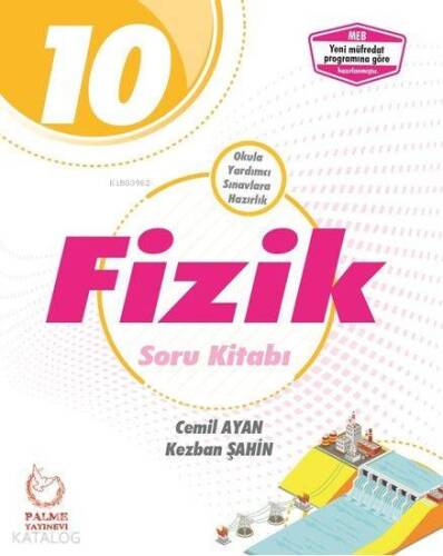 Palme Yayınları 10. Sınıf Fizik Soru Kitabı Palme - 1