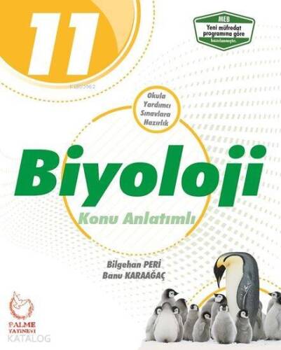 Palme Yayınları 11. Sınıf Biyoloji Konu Anlatımlı Palme - 1