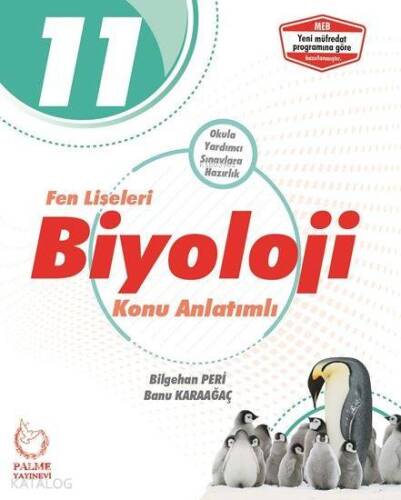 Palme Yayınları 11. Sınıf Fen Liseleri Biyoloji Konu Anlatımlı Palme - 1