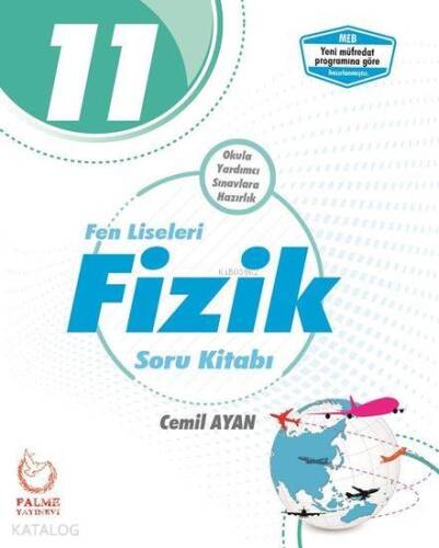 Palme Yayınları 11. Sınıf Fen Liseleri Fizik Soru Kitabı Palme - 1