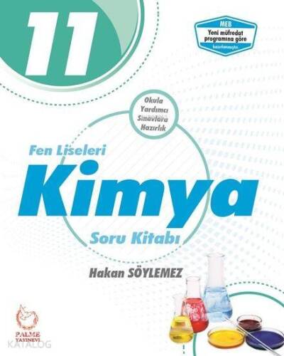 Palme Yayınları 11. Sınıf Fen Liseleri Kimya Soru Kitabı Palme - 1