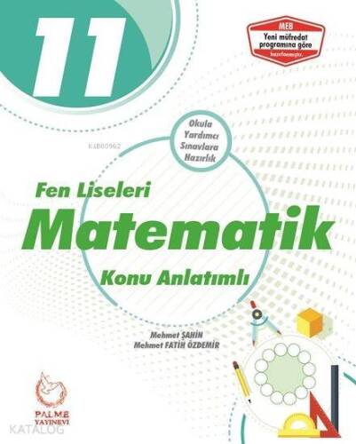 Palme Yayınları 11. Sınıf Fen Liseleri Matematik Konu Anlatımlı Palme - 1