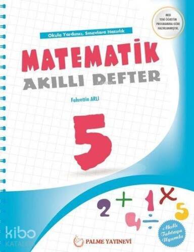 Palme Yayınları 5. Sınıf Matematik Akıllı Defter Palme - 1