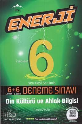 Palme Yayınları 6. Sınıf Din Kültürü ve Ahlak Bilgisi 6+6 Enerji Deneme Sınavı Palme - 1