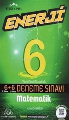 Palme Yayınları 6. Sınıf Matematik 6 + 6 Enerji Deneme Sınavı Palme - 1