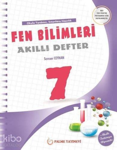 Palme Yayınları 7. Sınıf Fen Bilimleri Akıllı Defter Palme - 1