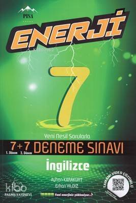 Palme Yayınları 7. Sınıf İngilizce 7+7 Enerji Deneme Sınavı Palme - 1