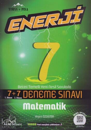 Palme Yayınları 7. Sınıf Matematik 7+7 Enerji Deneme Sınavı Palme - 1