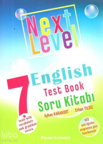 Palme Yayınları 7. Sınıf Next Level English Test Book Soru Kitabı Palme - 1