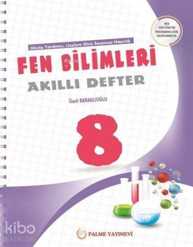 Palme Yayınları 8. Sınıf LGS Fen Bilimleri Akıllı Defter Palme - 1