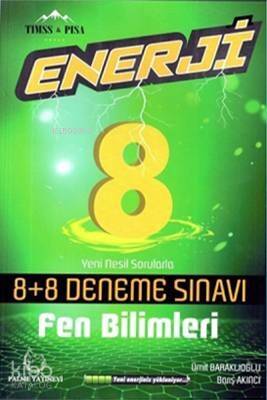 Palme Yayınları 8. Sınıf LGS Fen Bilimleri Enerji 8+8 Deneme Sınavı Palme - 1