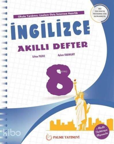 Palme Yayınları 8. Sınıf LGS İngilizce Akıllı Defter Palme - 1